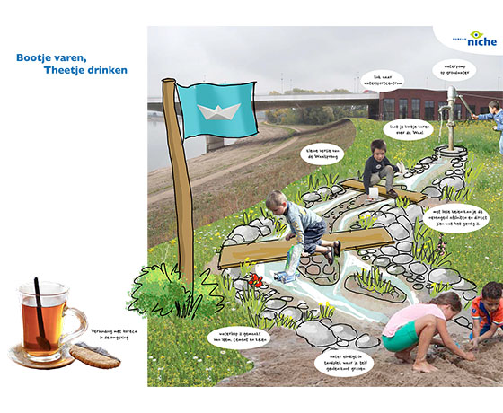 Eerste prijs voor Bootje varen, theetje drinken!