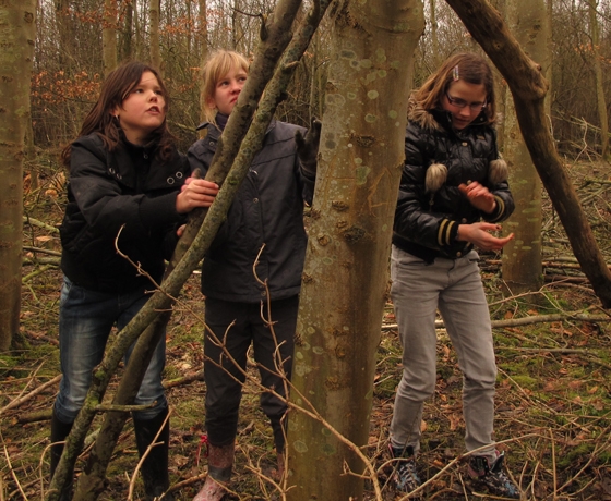 hutten bouwen