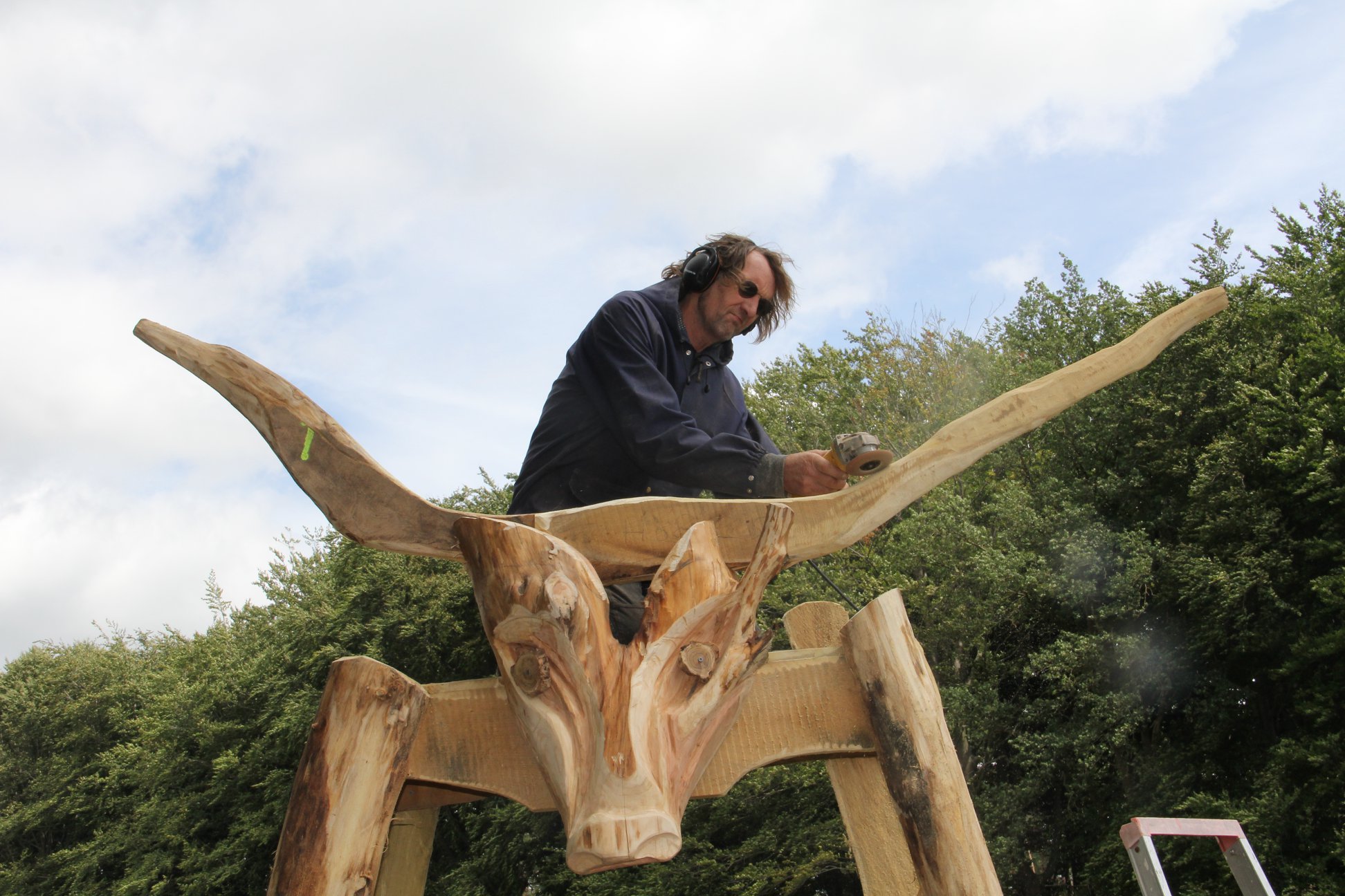 Bronstijdwandeling in aanbouw